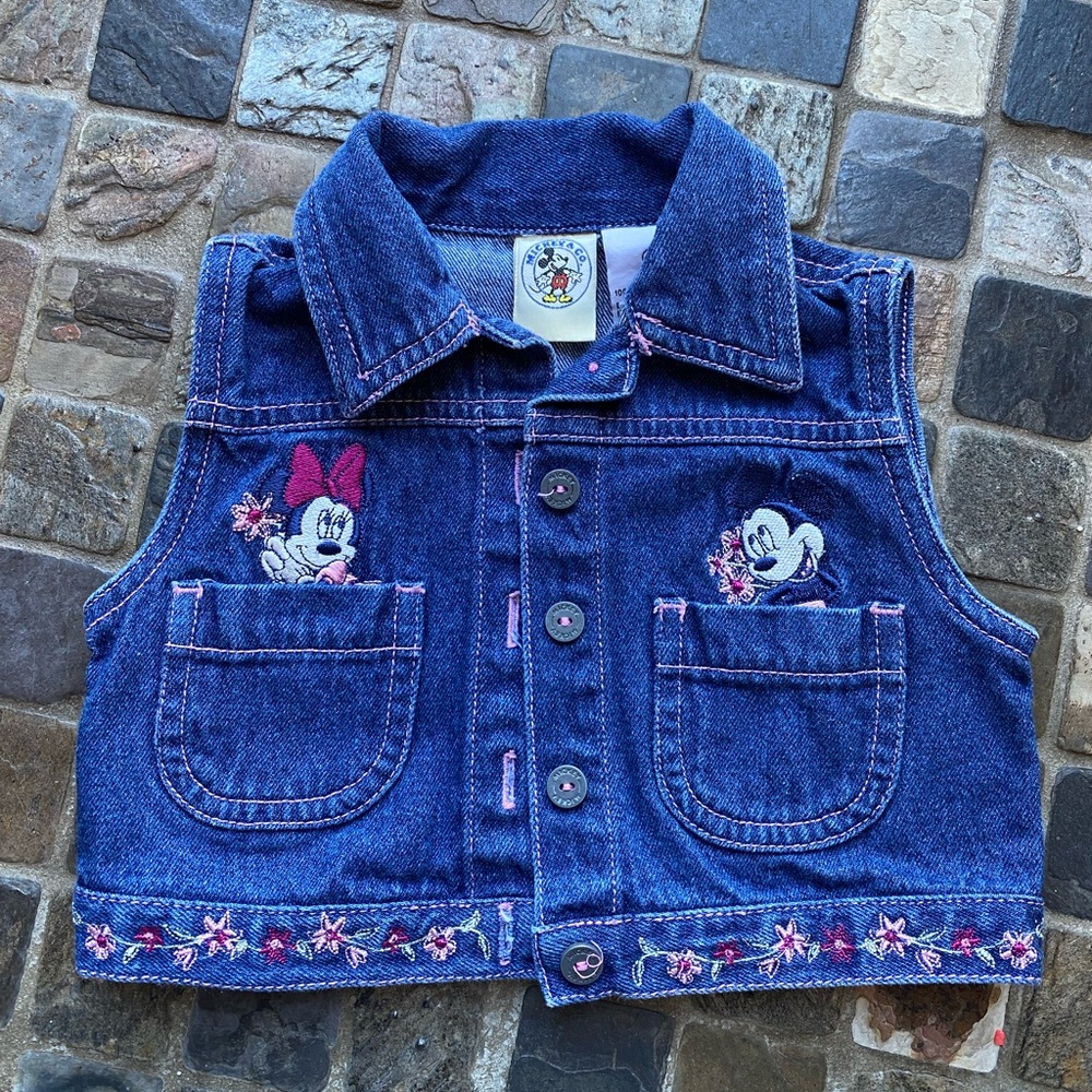 Vintage Mickey and Co vest